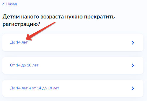 Как выписать ребенка из квартиры через Госуслуги - Шаг 5