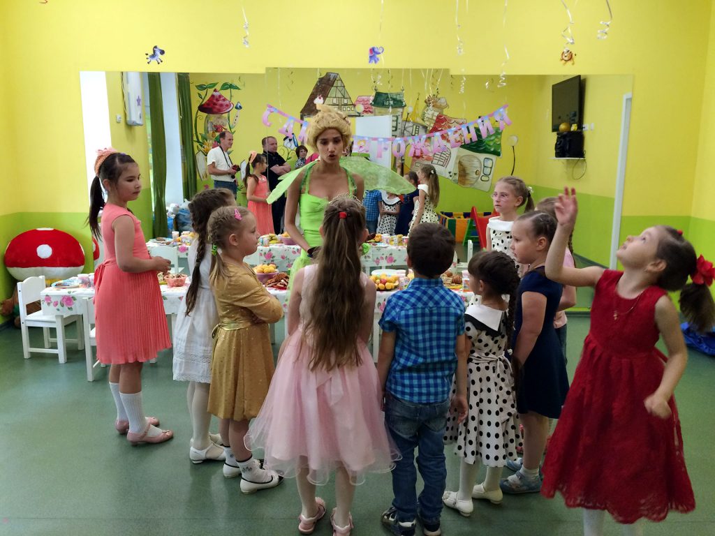 Праздничное мероприятие в частном детском саду